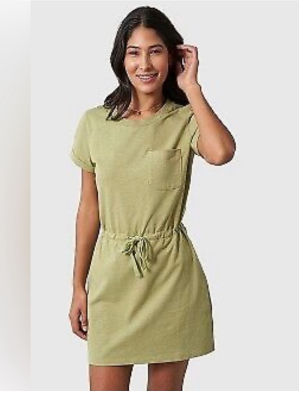 United by Blue Impact Collection Sage green 100% organic cotton dress